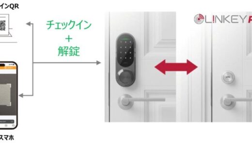 「TOMARO＋」、スマート電子錠「LINKEY Plus」と連携開始！無人宿泊施設のセキュリティ管理の手間を削減！