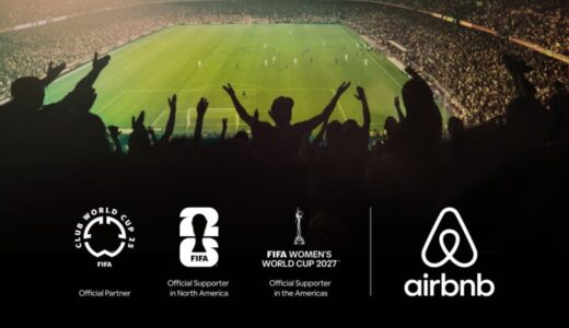 AirbnbとFIFAが複数大会にわたる大規模なパートナーシップを発表